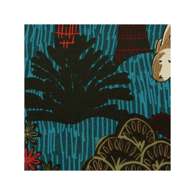 Papier peint Renard&Co marque Elitis