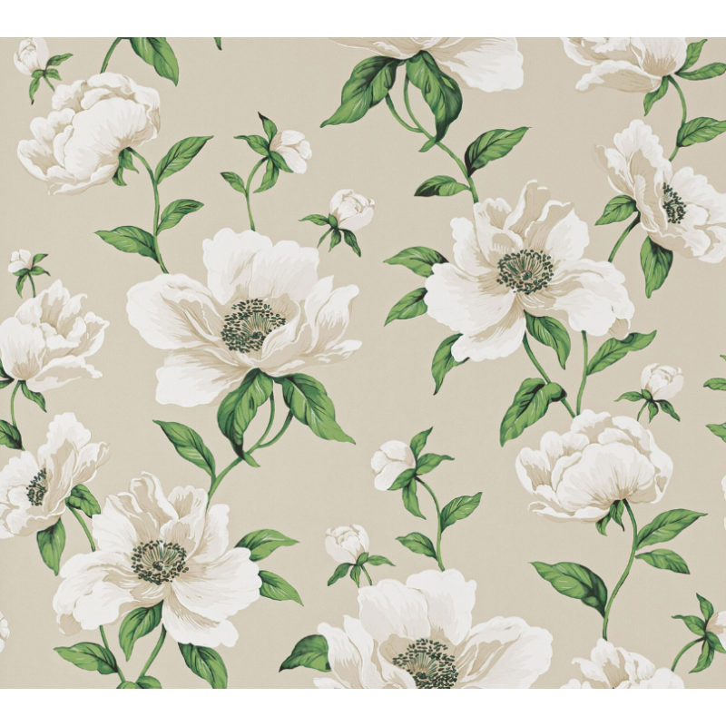 Papier peint Bianca marque Manuel Canovas