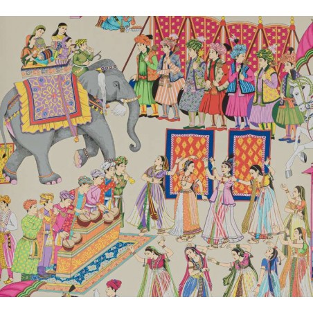 Papier peint Kalinda marque Manuel Canovas