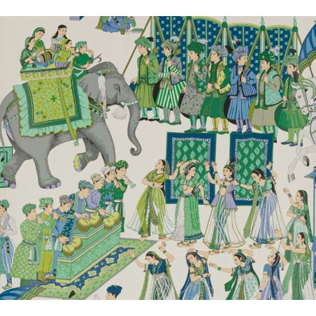 Papier peint Kalinda marque Manuel Canovas