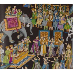 Papier peint Kalinda marque Manuel Canovas