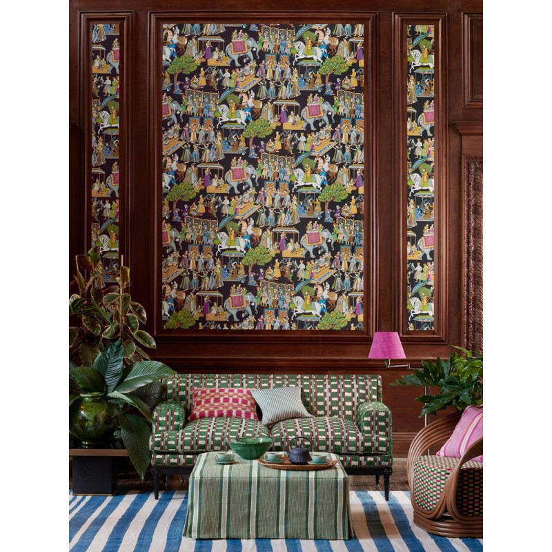 Papier peint Kalinda marque Manuel Canovas