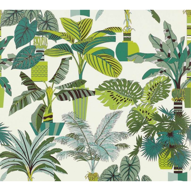 Papier peint Floride marque Manuel Canovas