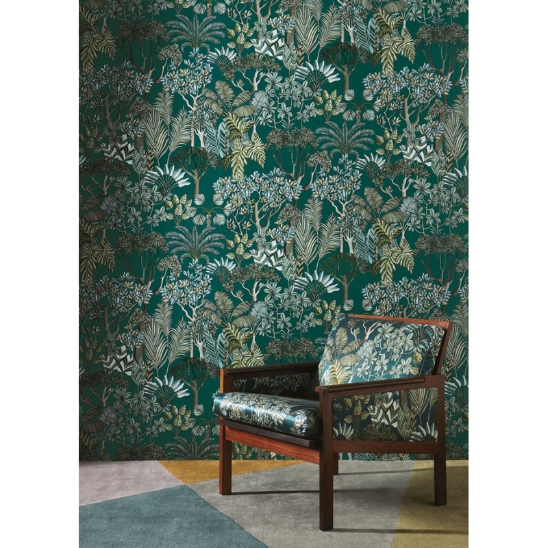Papier peint Morny marque Manuel Canovas