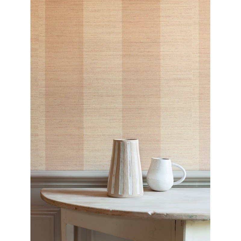 Papier peint Sandrine Stripe marque Colefax and Fowler