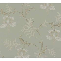 Papier peint fleuri...