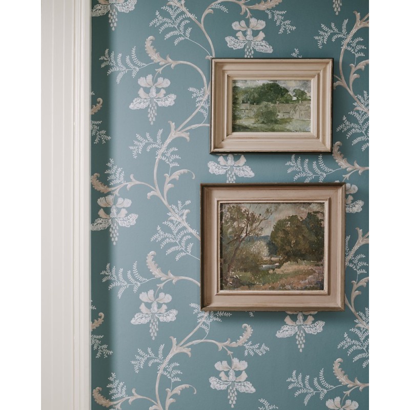 Papier peint Bellflower marque Colefax and Fowler