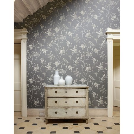 Papier peint Swedish Tree marque Colefax and Fowler