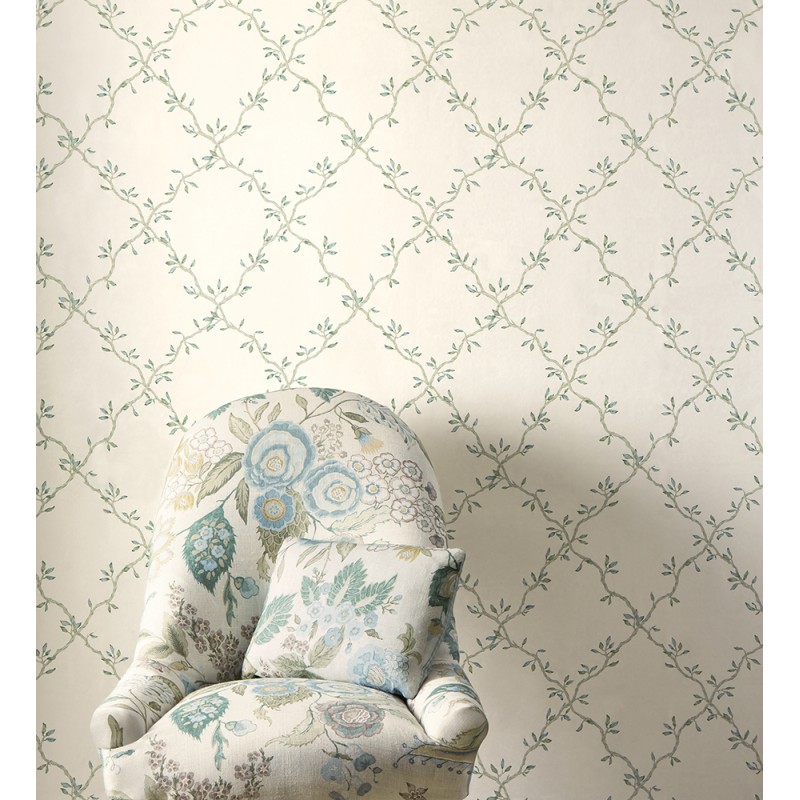 Papier peint Leaf Trellis marque Colefax and Fowler