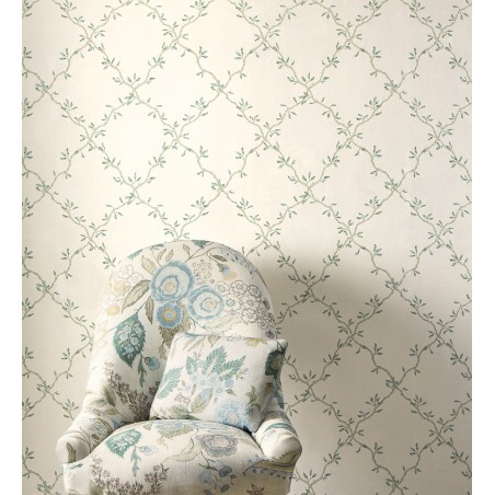 Papier peint Leaf Trellis marque Colefax and Fowler