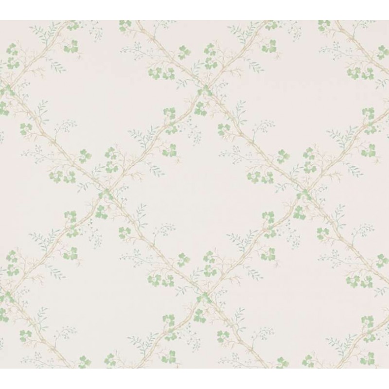 Papier peint Trefoil Trellis marque Colefax and Fowler