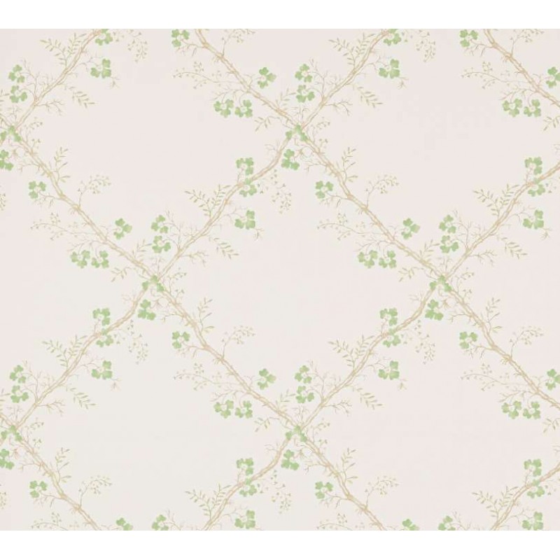 Papier peint Trefoil Trellis marque Colefax and Fowler