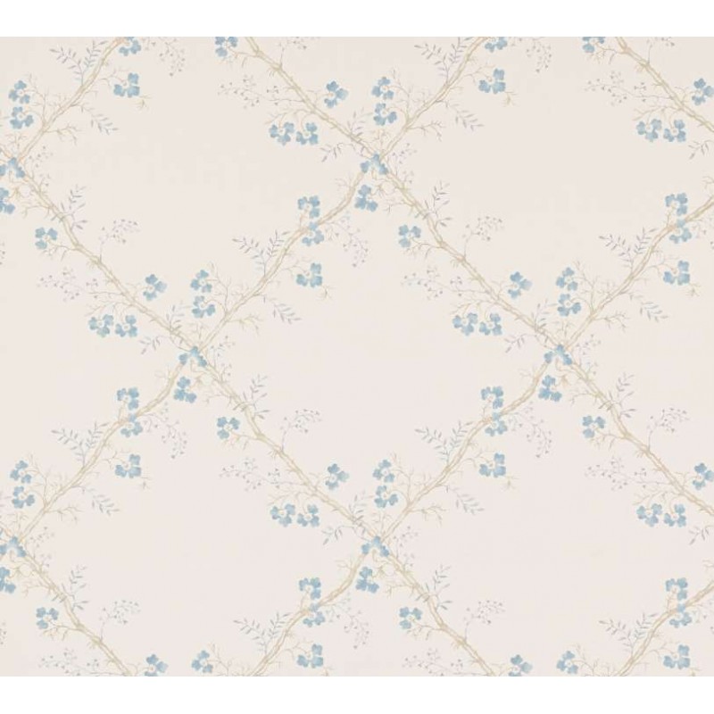 Papier peint Trefoil Trellis marque Colefax and Fowler