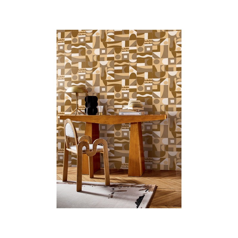 Papier peint Gourna marque Casamance