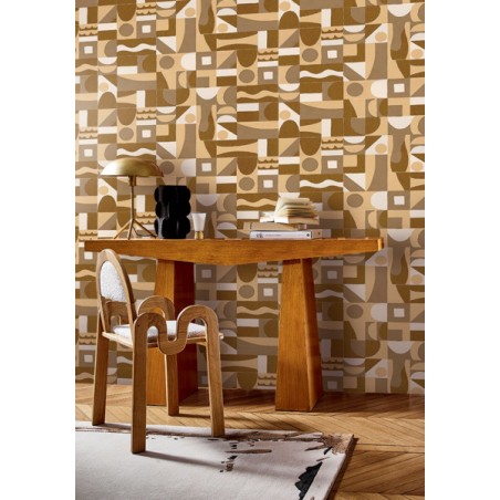 Papier peint Gourna marque Casamance
