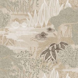 Papier peint Jasmin marque Casamance