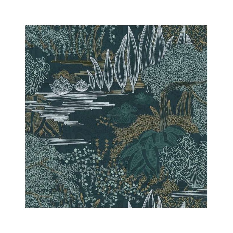Papier peint Jasmin marque Casamance