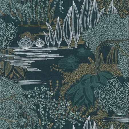 Papier peint Jasmin marque Casamance