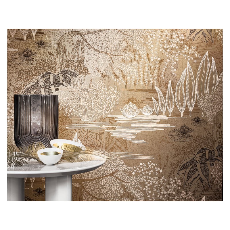 Papier peint Jasmin marque Casamance