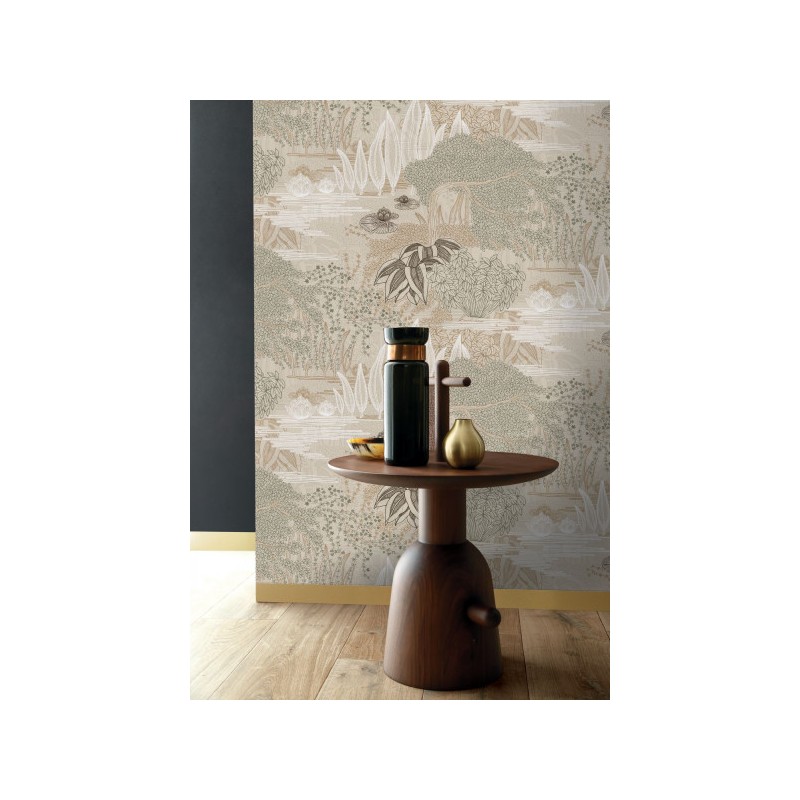Papier peint Jasmin marque Casamance