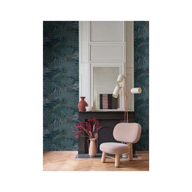Papier peint Jasmin marque Casamance