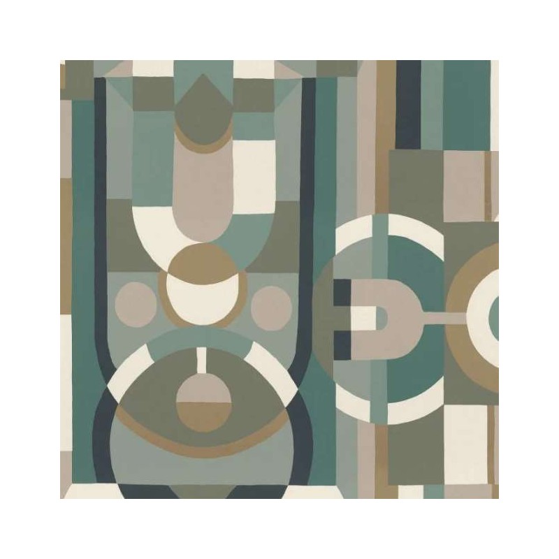 Papier peint Vitrail marque Casamance