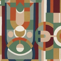 Papier peint Vitrail marque Casamance