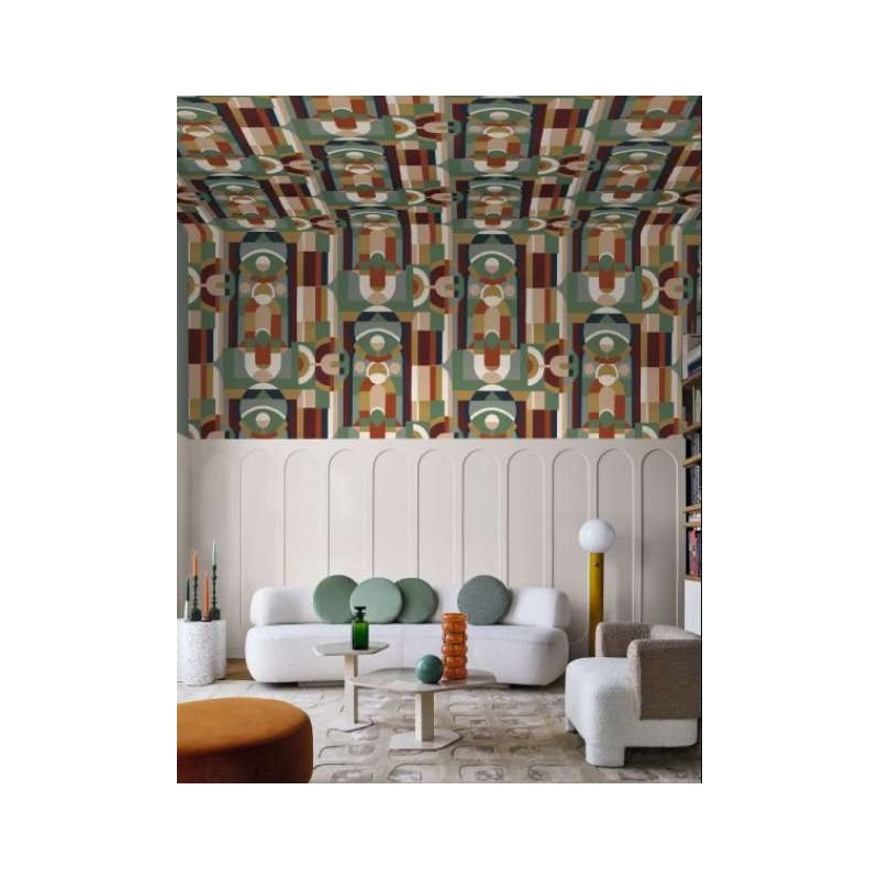 Papier peint Vitrail marque Casamance