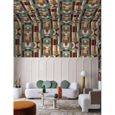 Papier peint Vitrail marque Casamance