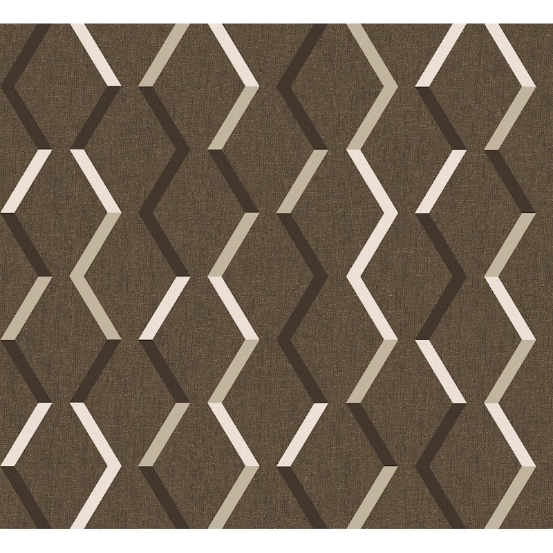 Papier peint Zigzag marque Masureel