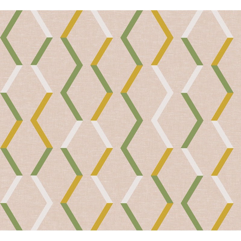 Papier peint Zigzag marque Masureel
