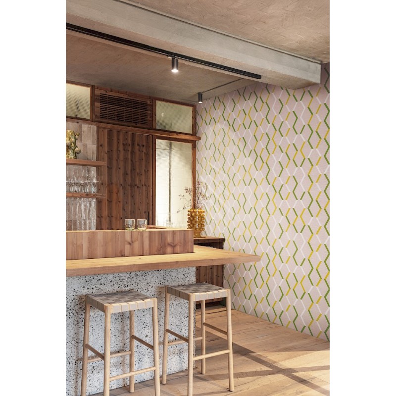 Papier peint Zigzag marque Masureel