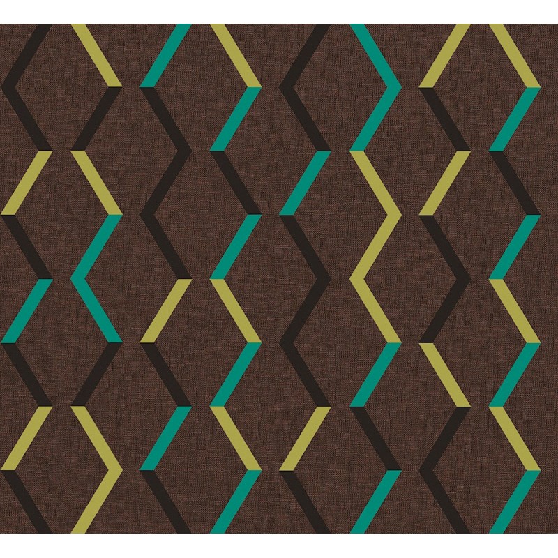 Papier peint Zigzag marque Masureel