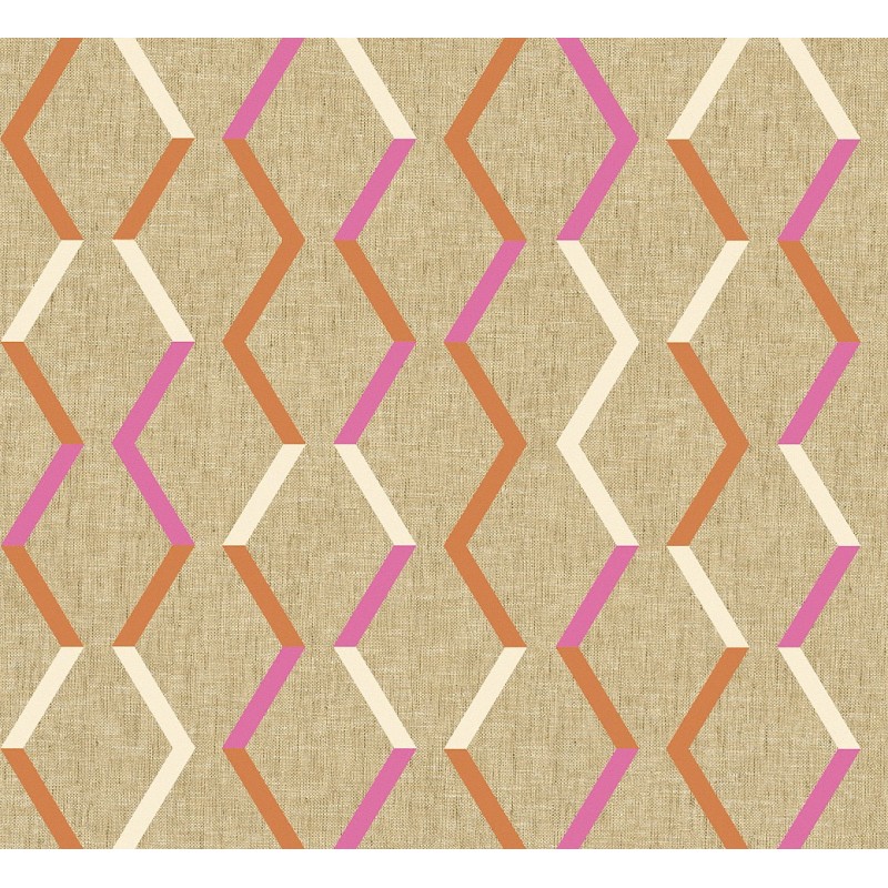 Papier peint Zigzag marque Masureel