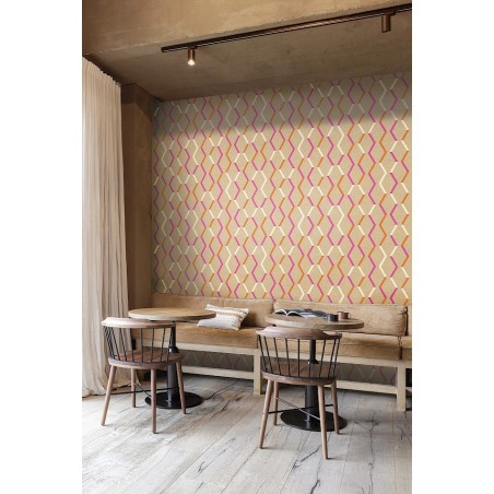Papier peint Zigzag marque Masureel