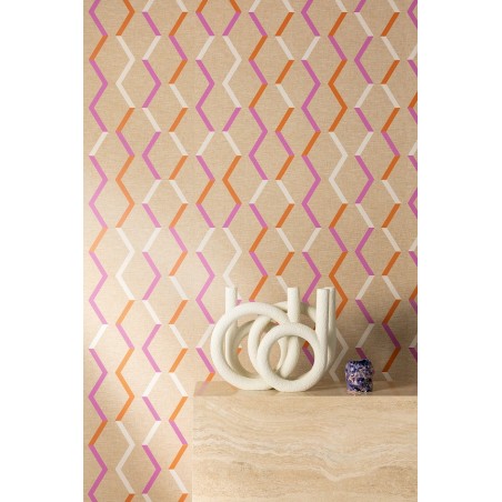 Papier peint Zigzag marque Masureel