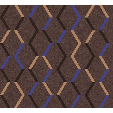 Papier peint Zigzag marque Masureel