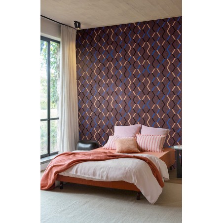 Papier peint Zigzag marque Masureel
