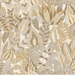 Papier peint végétal Alfabia Casamance