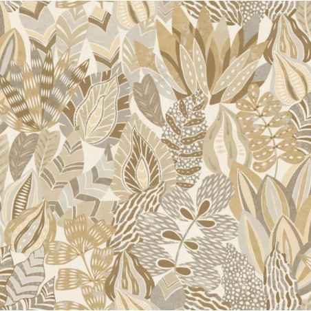 Papier peint végétal Alfabia Casamance