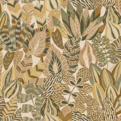 Papier peint végétal Alfabia Casamance