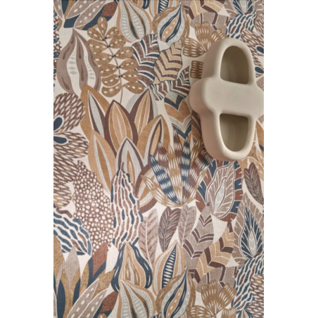Papier peint végétal Alfabia Casamance