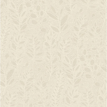 Papier peint végétal Astragale Casamance