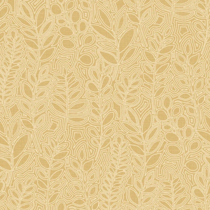 Papier peint végétal Astragale Casamance