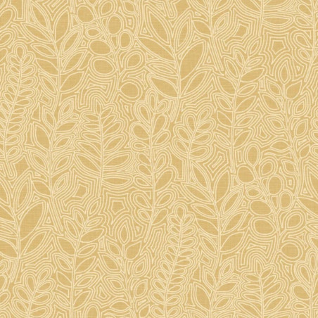 Papier peint végétal Astragale Casamance