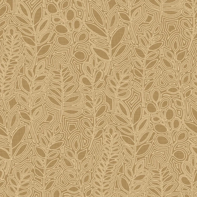 Papier peint végétal Astragale Casamance