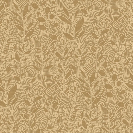Papier peint végétal Astragale Casamance