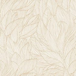 Papier peint végétal Hosta Casamance