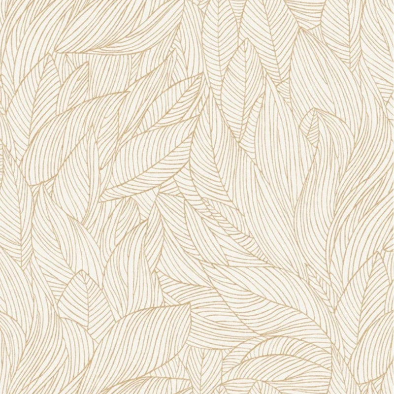 Papier peint végétal Hosta Casamance
