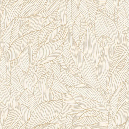 Papier peint végétal Hosta Casamance